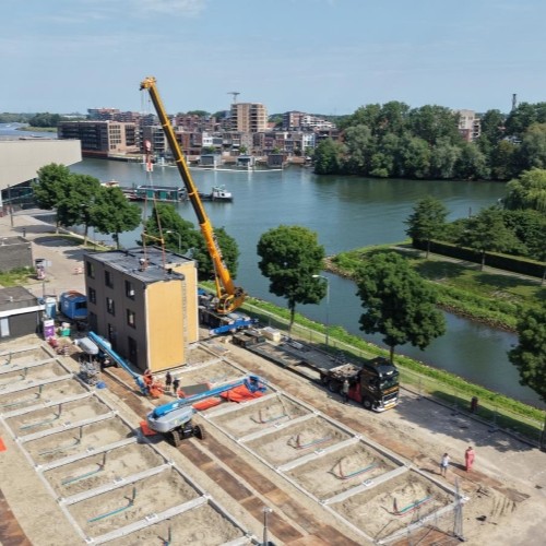 Bouw van Flexwoningen voor Oekraïense vluchtelingen