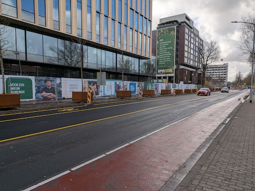 Werkzaamheden Spuiboulevard