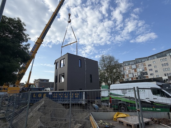 Bouw van Flexwoningen voor Oekraïense vluchtelingen